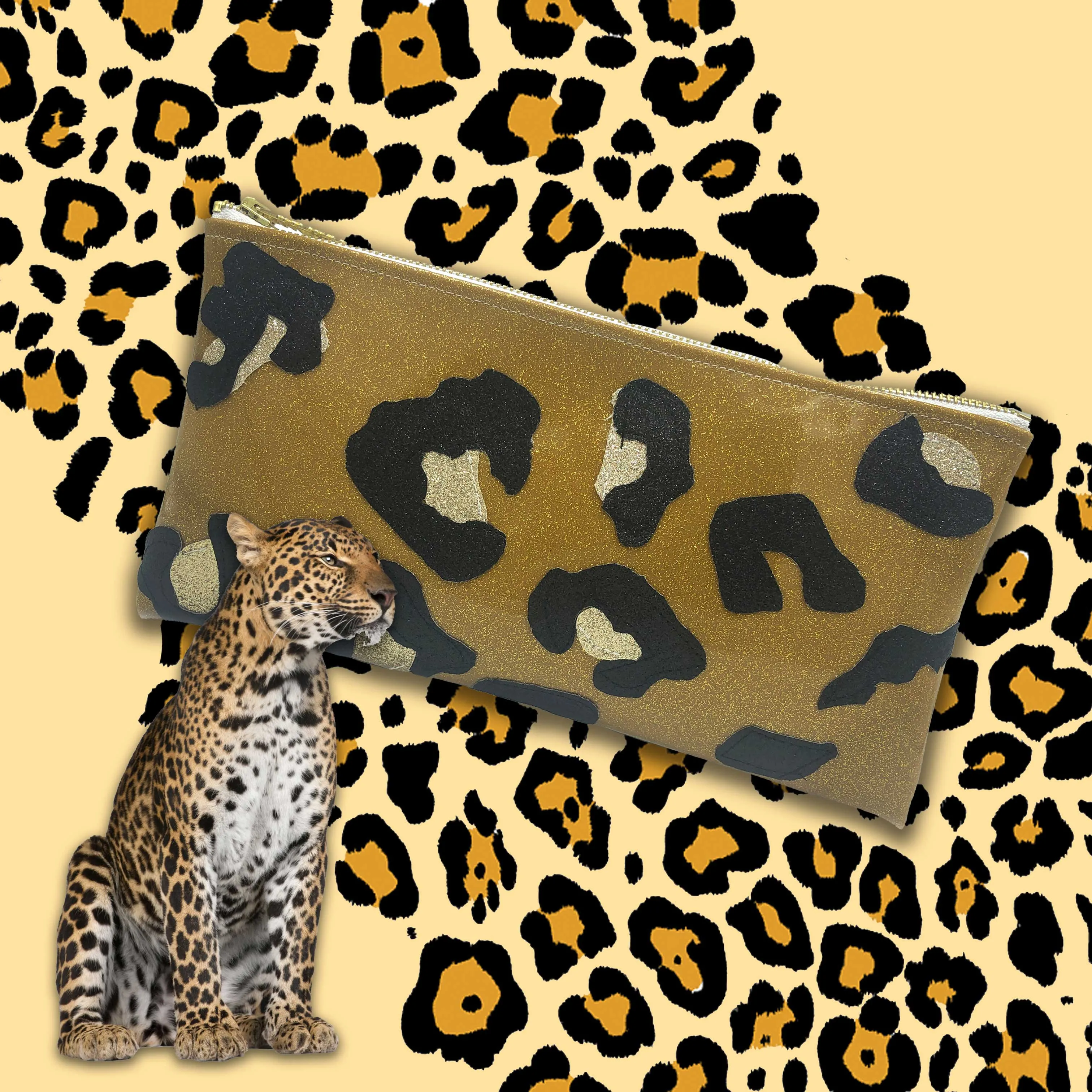 The Leopard Print Clutch! 🐆 Roar with Style!