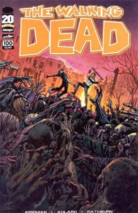 The Walking Dead # 100  1st  PTG    NM /  DEATH OF GLENN ! 1st NEGAN  Something To Fear AMC