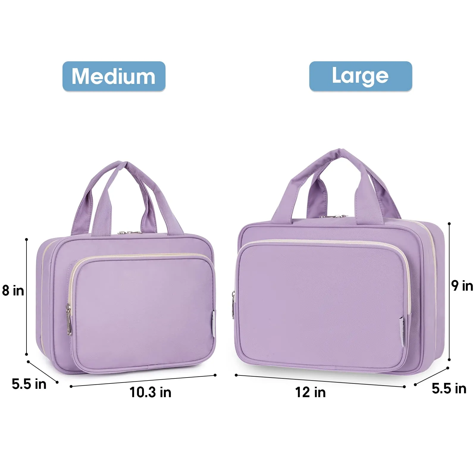 Travel Hanging Toiletry Bag Large/Medium Size