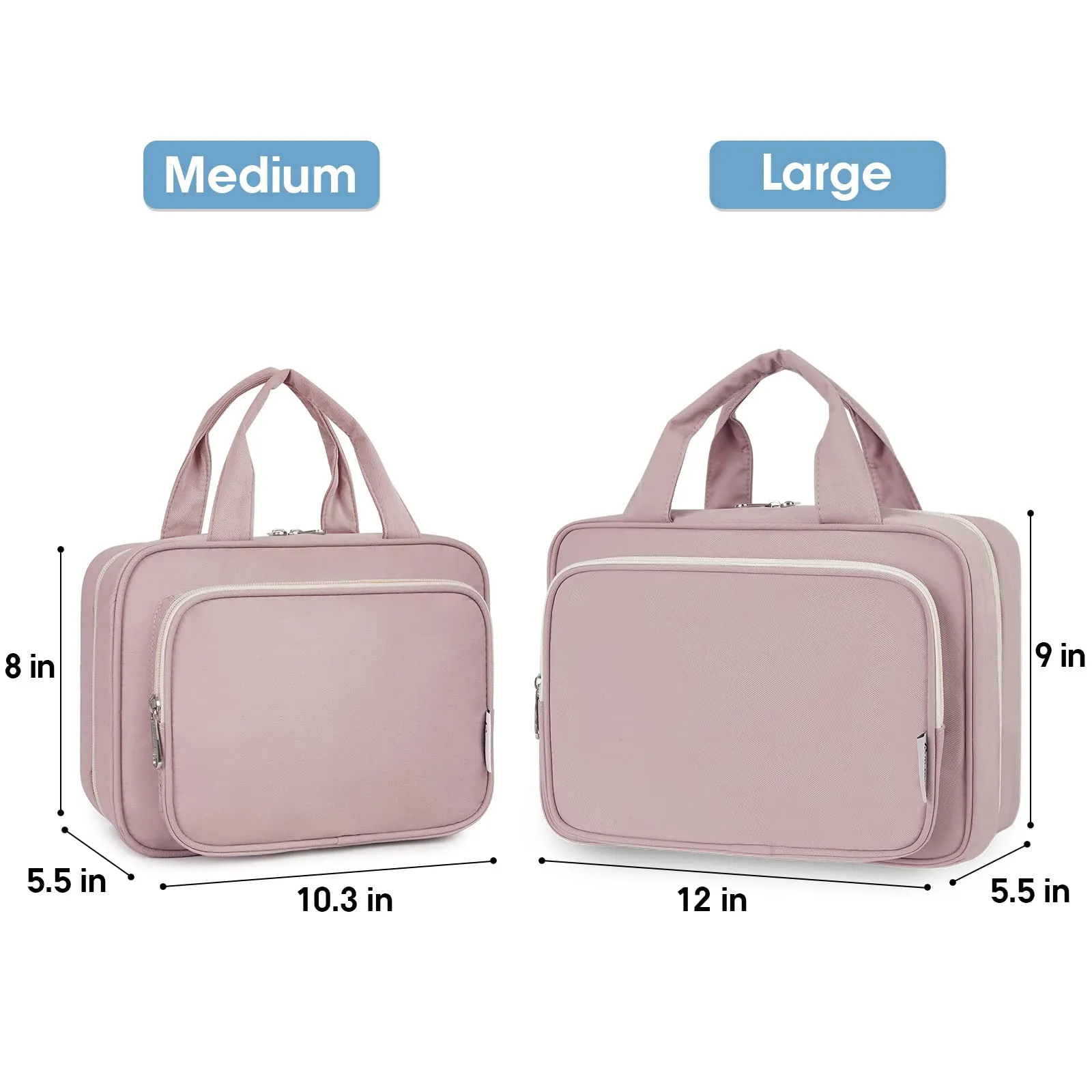 Travel Hanging Toiletry Bag Large/Medium Size