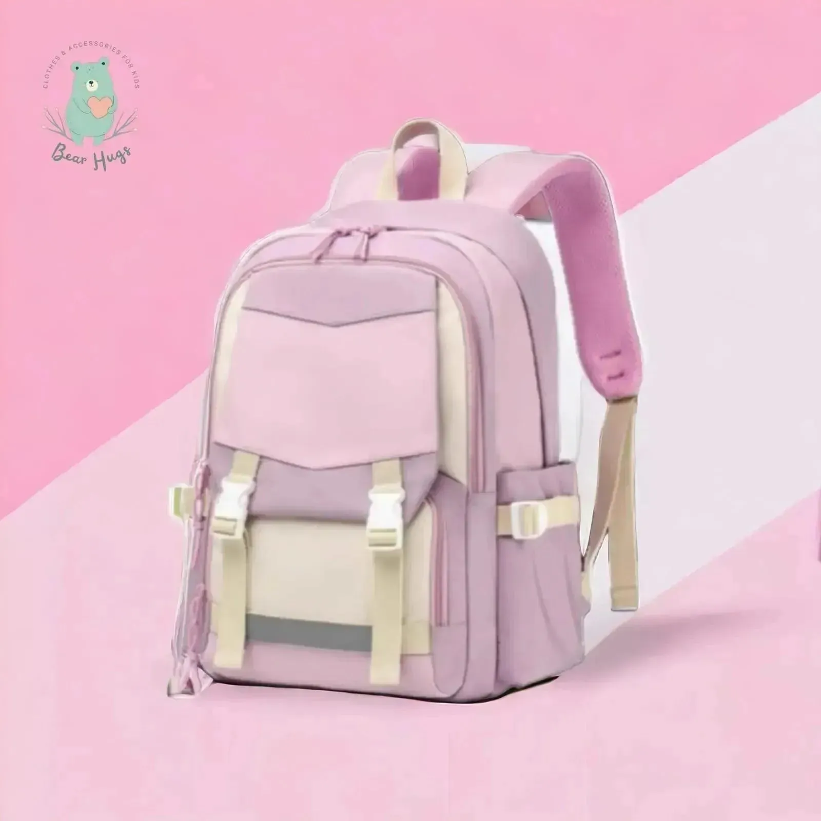 Trendy Pastel Hues Student Backpack