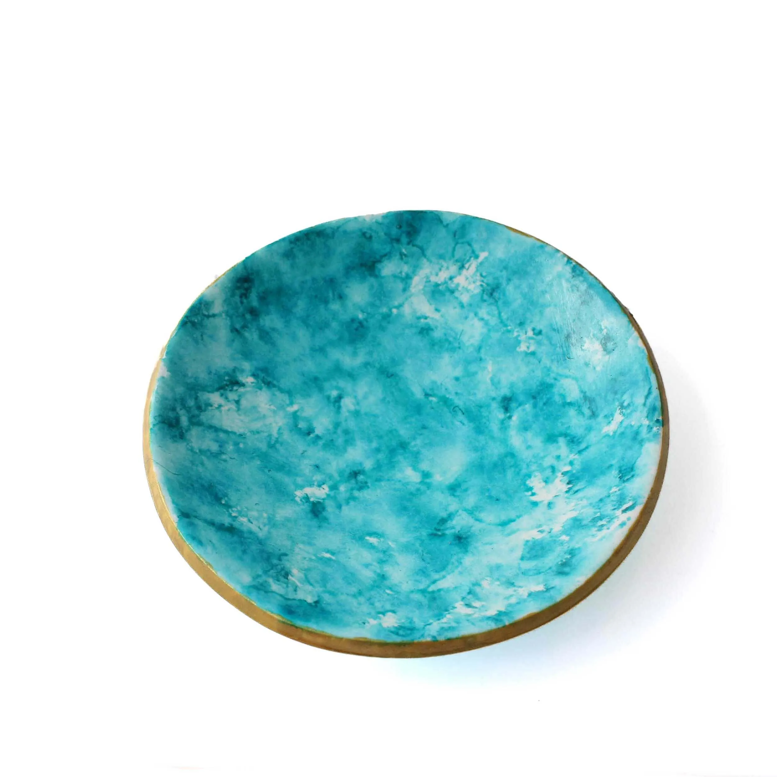 Turquoise Blue Trinket Dish for Jewellery