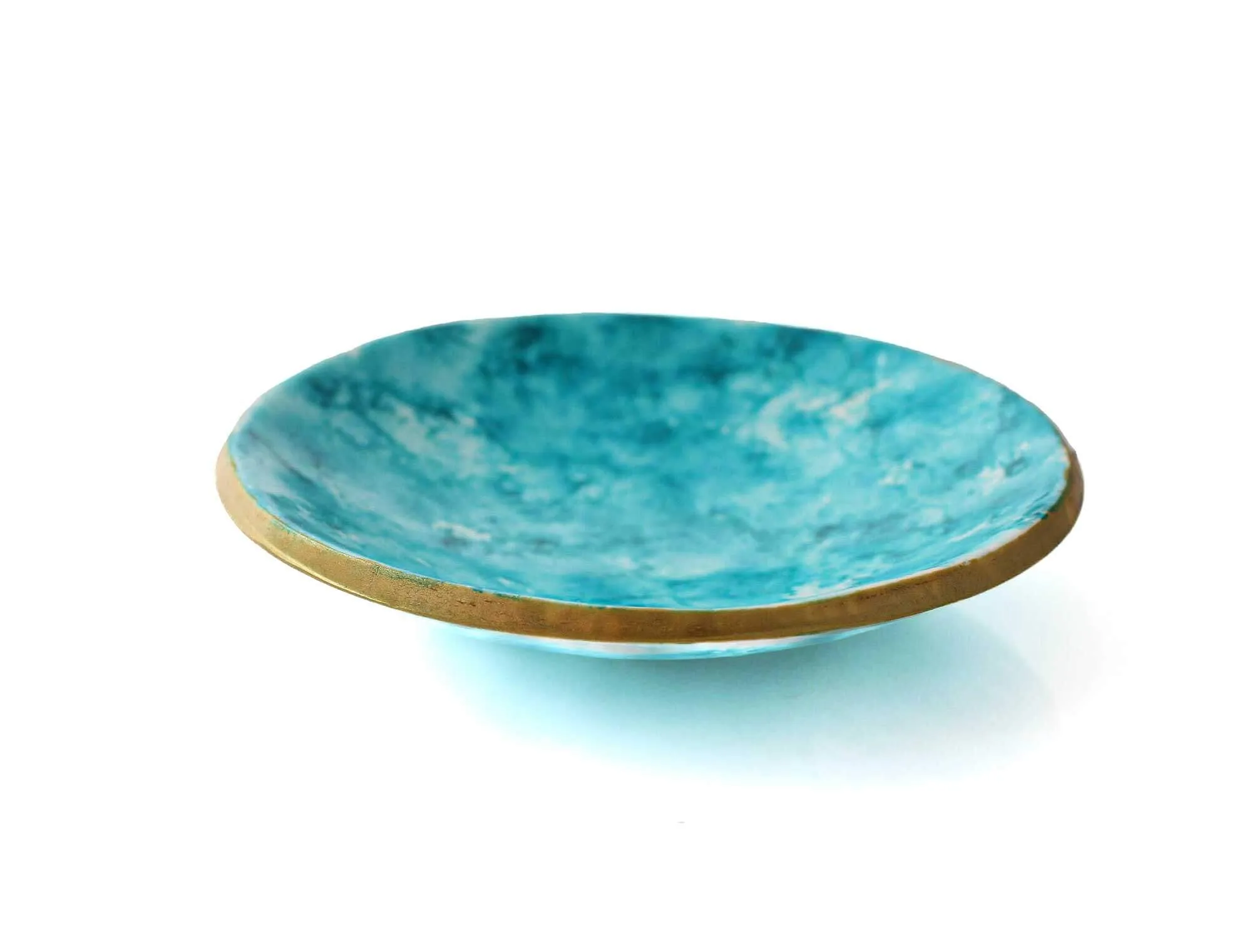 Turquoise Blue Trinket Dish for Jewellery