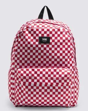 Vans Old Skool H20 Backpack - Chili Pepper Checkerboard