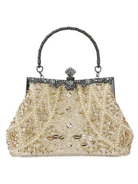 Vintage Glittler Sequin Beaded Handbag