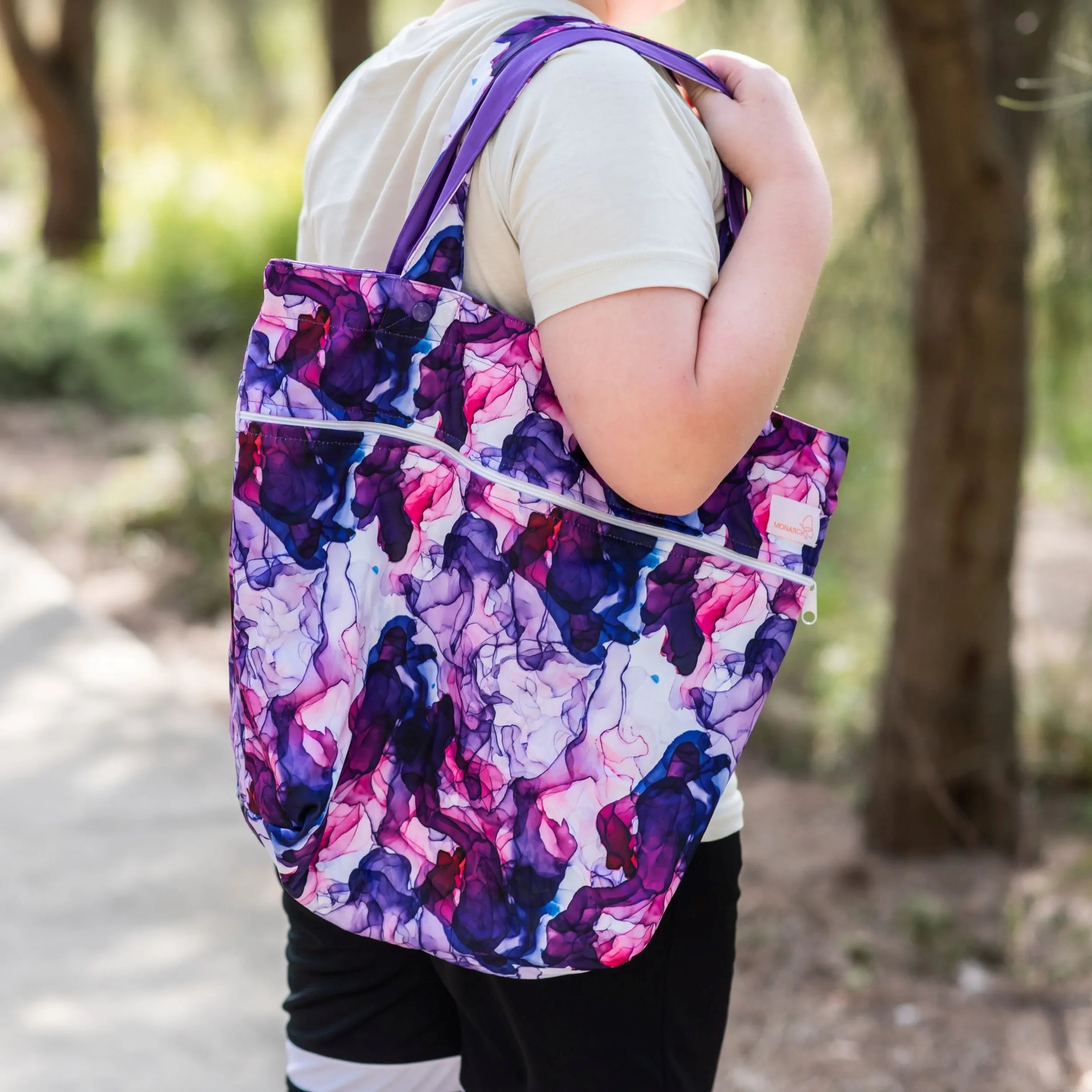 Waterproof Tote Bag - Ultraviolet