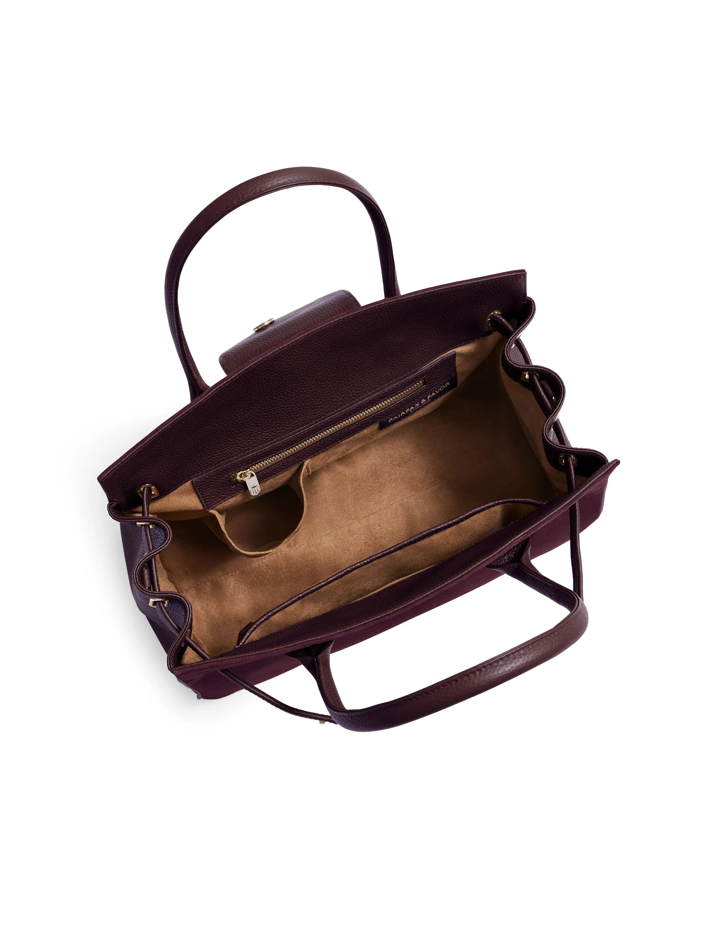 Windsor Handbag - Plum