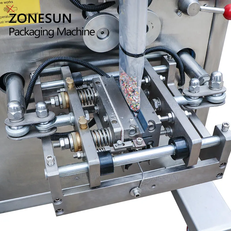 ZONESUN ZS-K100 Automatic VFFS Granule Filling Sealing Machine For Oatmeal Nut Packing Machine