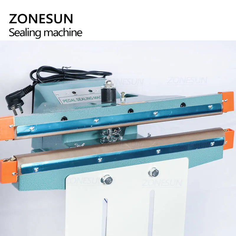 ZS-FK450D Pneumatic Foot Pedal Plastic Bag Heating Sealing Machine